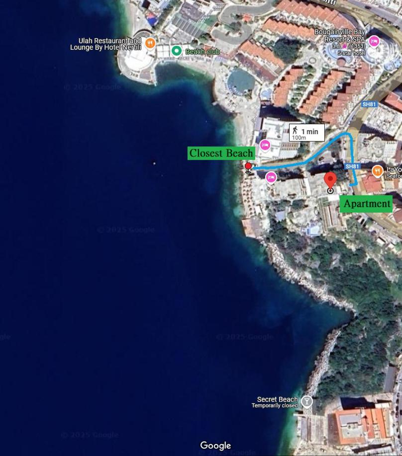 Apartmán Viola Sea View Penthouse Sarandë Exteriér fotografie