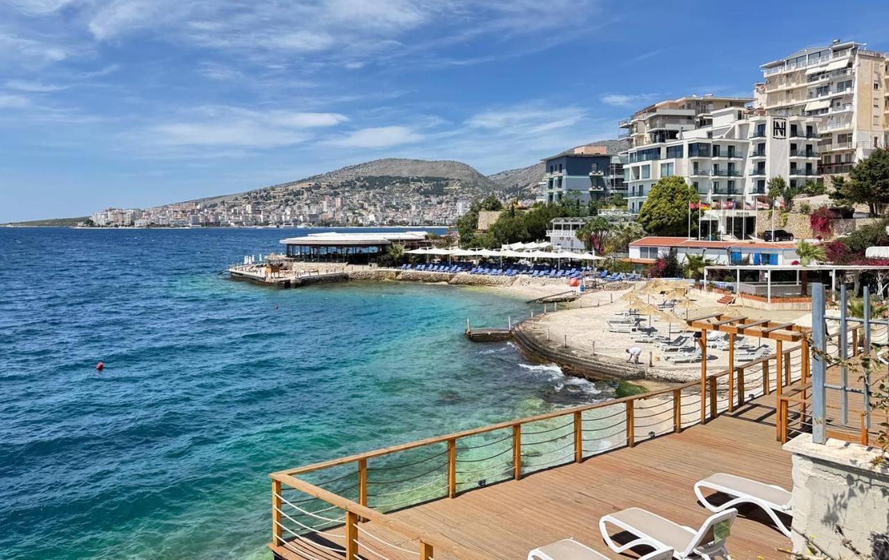 Apartmán Viola Sea View Penthouse Sarandë Exteriér fotografie