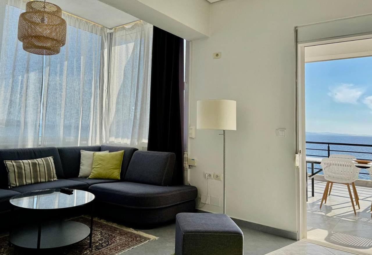 Apartmán Viola Sea View Penthouse Sarandë Exteriér fotografie