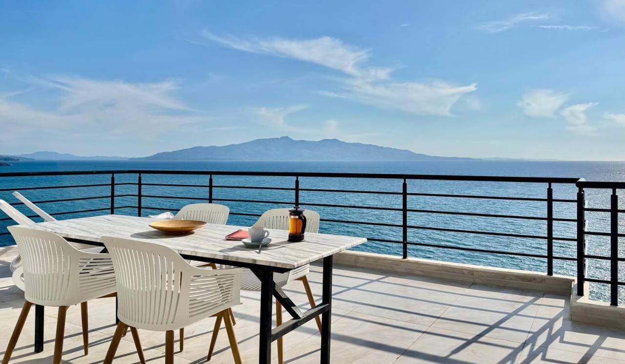 Apartmán Viola Sea View Penthouse Sarandë Exteriér fotografie