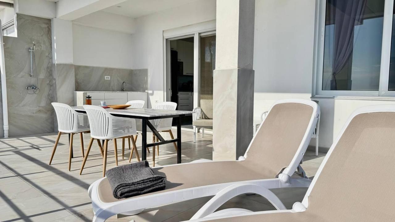 Apartmán Viola Sea View Penthouse Sarandë Exteriér fotografie